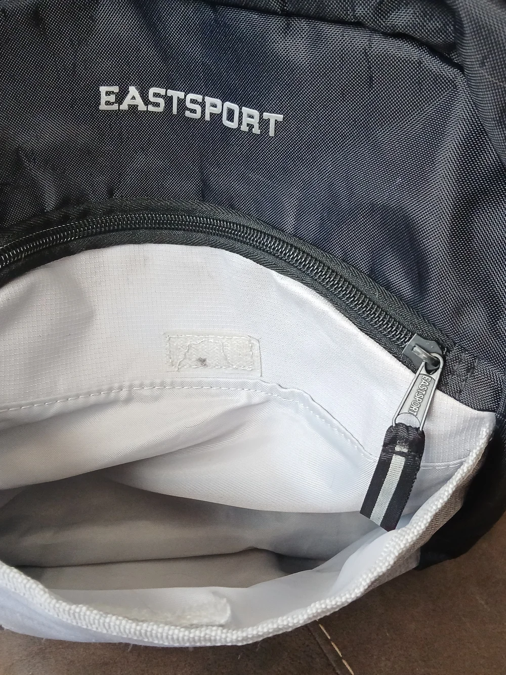 Eastsport Men's Grey and Black Backpack